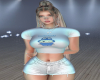 A~Blue LaBubu wht shorts