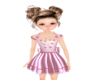 Kid Pink Butterfly Dress