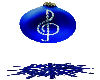 Blue Ornament XMAS Radio