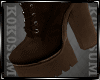 Brown  Platfs Boots