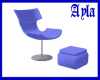 Blue Foot Massage Chair