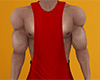 Red Muscle Tank Top 3 (M)