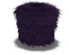 Purple Fuzzy Stool