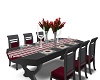 WINE/GREY ANIMATED TABLE