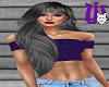Hilaria Gray +bangs