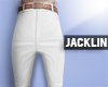 JL| White Pants