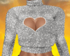 Sweater Heart Silver