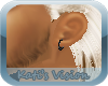 [KV]Black Earings Male