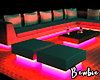 Neon Couch Set Red