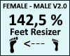 Feet Scaler 142,5% V2.0