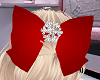 Red Christmas Hair Bow