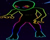 Animated Rainbow Alien