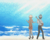 Dancing Beach Couple