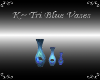 K~Tri Blue Vases