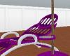 {FL} Purple Lounge Chair