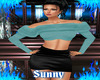 *SW*Blue-Black Skirt Fit