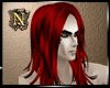RED GOTH HAIR
