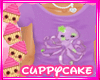 !C Kids Octopus Purple T