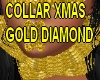 COLLAR XMAS GOLD DIAMOND