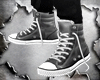 〆 Gray shoes M
