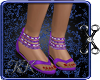 KK Cheeky Sandals Purple