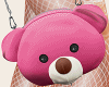 Pink Teddy Bear Bag