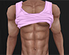 Pink Rolled Tank Top 4 M