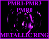 Purple Metallic Rings DJ