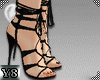 *Y*Ria Black Sandals