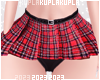 $K Cute Plaid Skirt