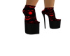 Evil Faces Witch Boots