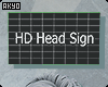 ⚡ Drv. HD Head Sign m