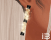 Gold Onyx Earrings
