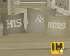 [IH] His& Hers Pillows