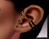 Ear Piecings Set -left