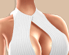 White Halter Top