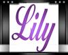 Lily 3D Wall Name