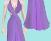 Purple Halter gown/SP