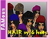 [FAM] Hair w/6 Hats