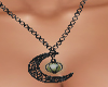 half moon necklace