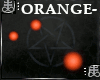Orange Dj Particle Light