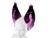 Pink and black Fox ears
