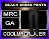 BLACK DRESS PANTS