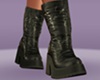 Olive Goth. Boots