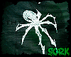 hoddie black spider f.