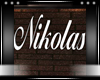Nikolas 3D Wall Name