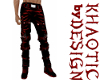 Rocker leather red