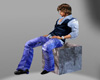 Asiento de piedra