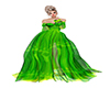 Ic Printed green Dress