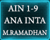 ANA INTA - M.RAMADHAN